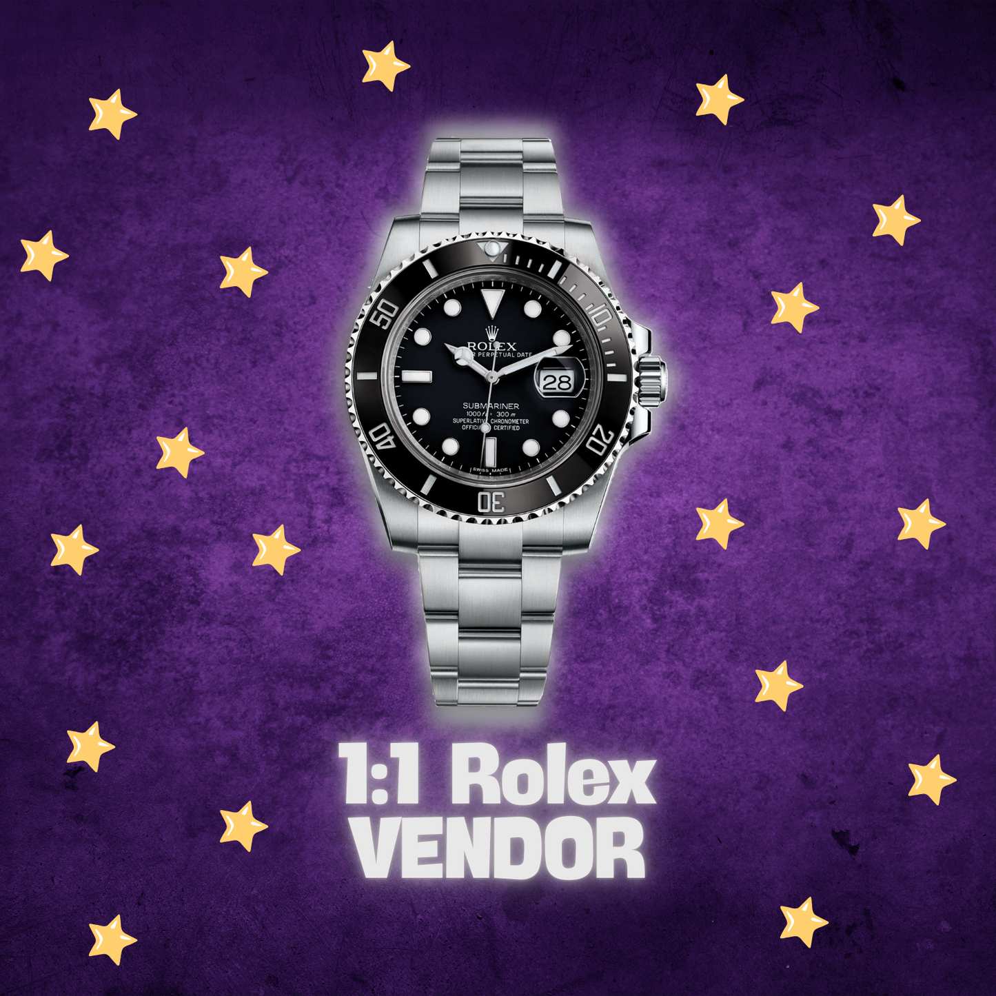 1:1 Rolex vendor